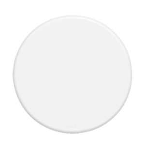 Placa Cega Redonda 4x4 F0 R~- Blanc Cod. 0520 (Fame)