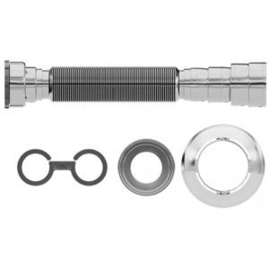 Sifão Tubo Extensivo Universal Metalizado 70cm Blukit
