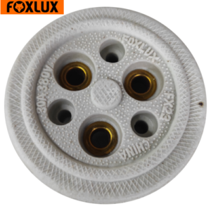 Tomada Polarizada de Porcelana Tiipolar 20A 380V (Foxlux)