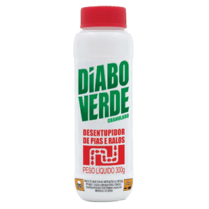 Diabo Verde Desentupidor de Pias 300g
