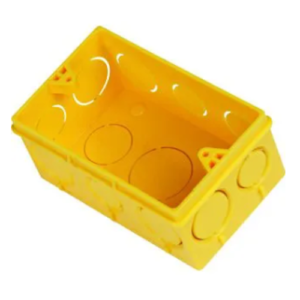 Caixa de Luz 4x2 Amarela (Amanco)