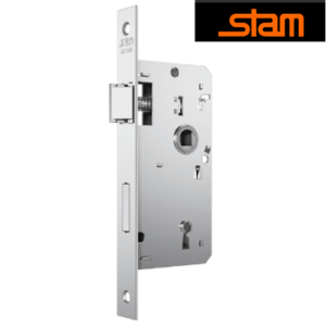 Fechadura 813/33 Acabamento Cromado - Espelho de Aço Inox (Stam)