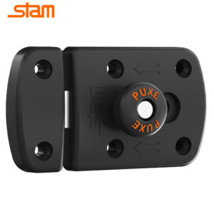 Fechadura Livre/Ocupado Preto  Stam