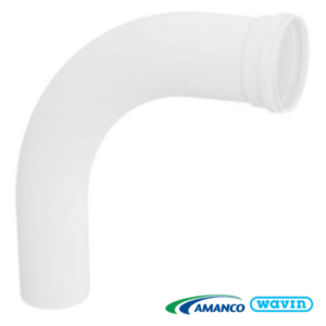 Curva 90º Longa para Esgoto 150mm - Amanco